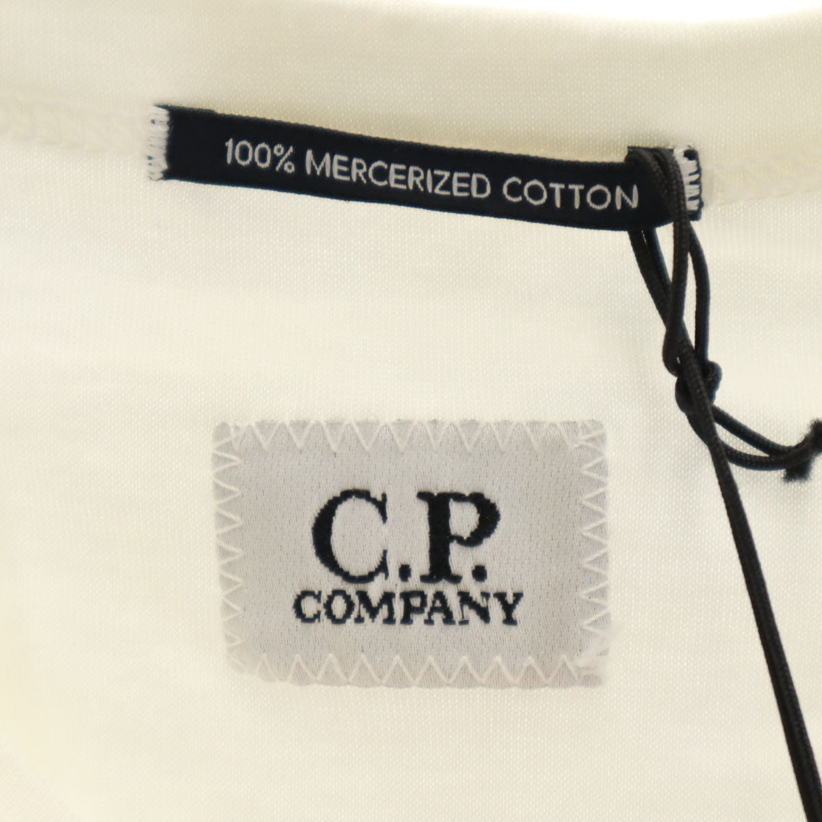 C.P.Company シーピーカンパニー イタリア製 半袖 Tシャツ L ホワイト メンズ