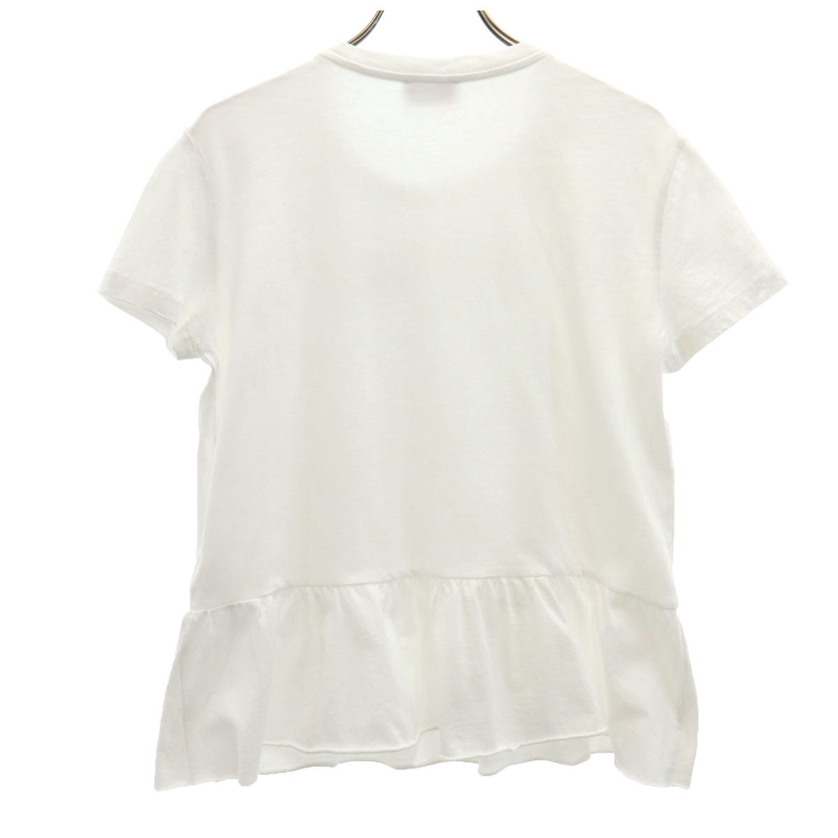 RED VALENTINO レッドヴァレンティノ 半袖 レースデザイン カットソー S ホワイト レディース