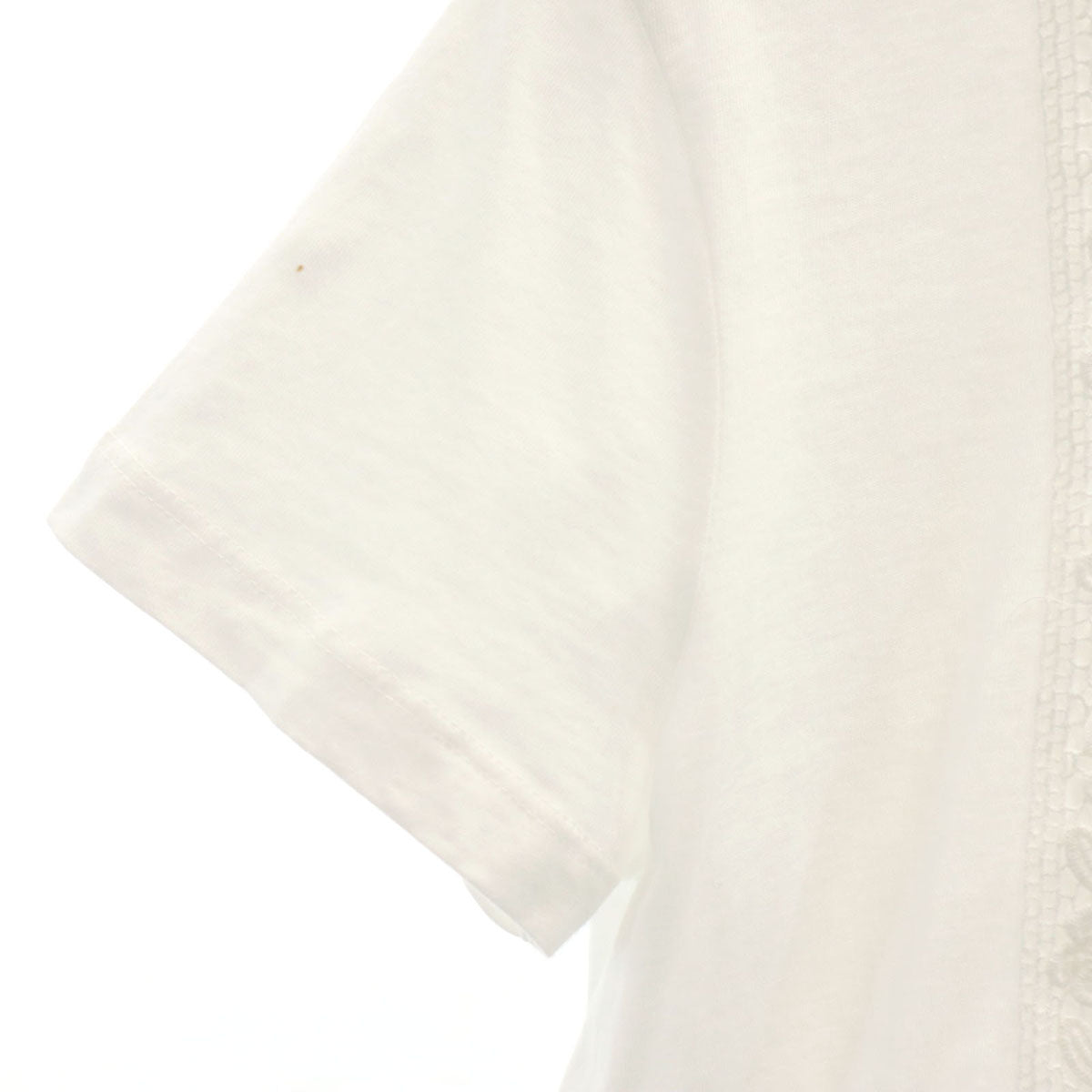 RED VALENTINO レッドヴァレンティノ 半袖 レースデザイン カットソー S ホワイト レディース