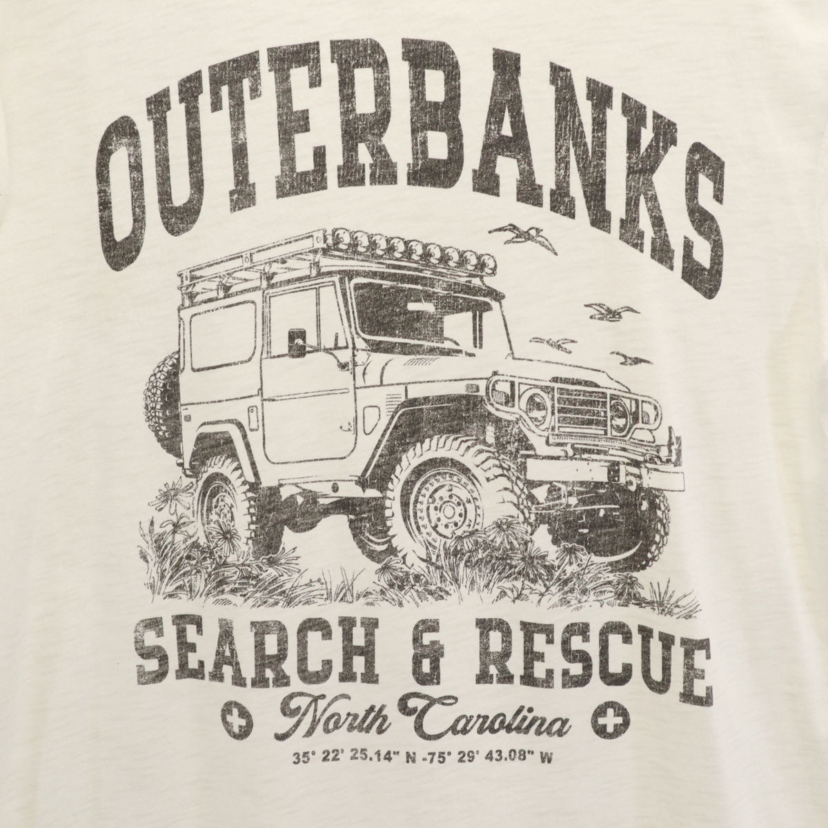 USA製 ランドクルーザー プリント 半袖 Tシャツ XS ホワイト メンズ