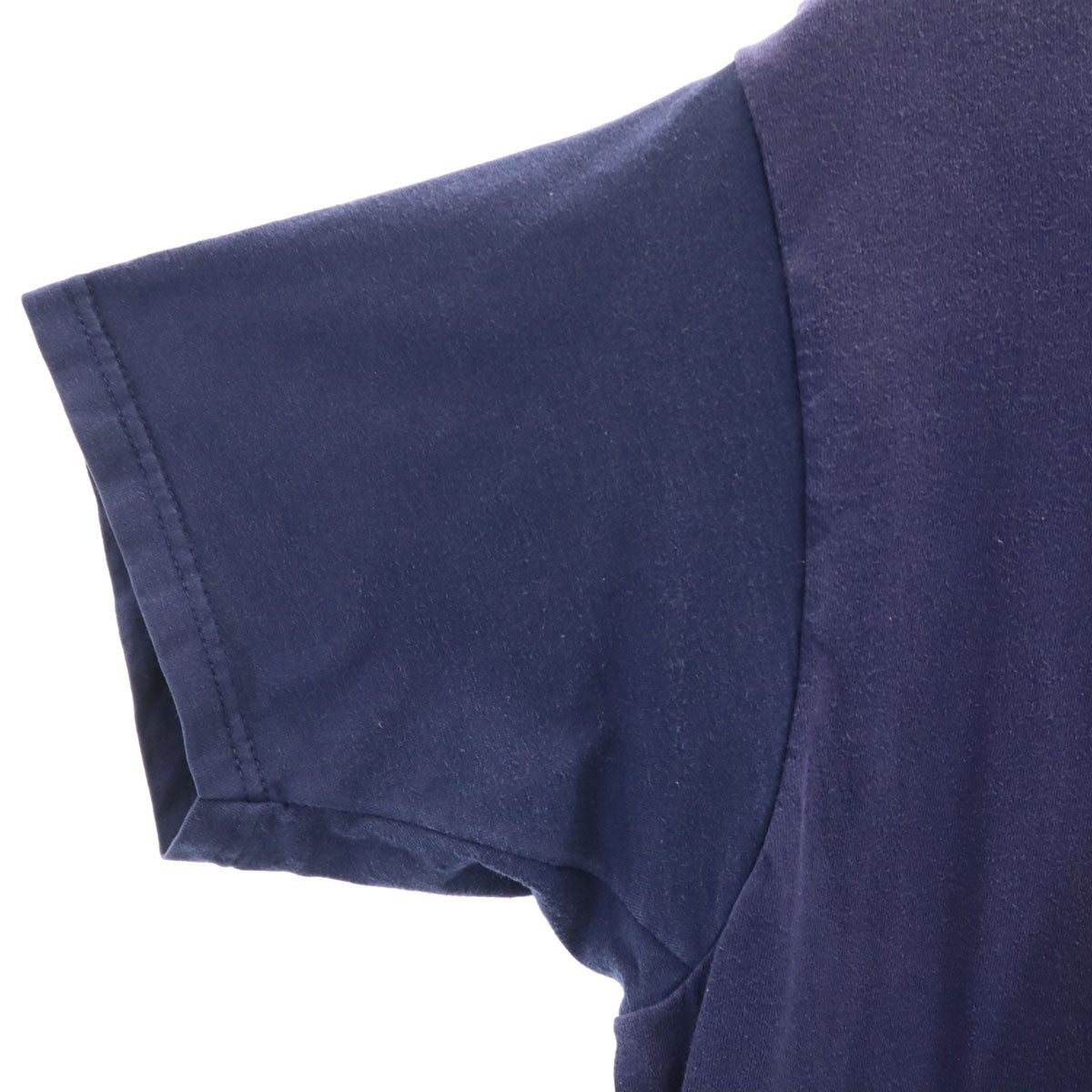 HONORS 90s USA製 オールド 半袖 無地 Tシャツ M ネイビー ポケT メンズ