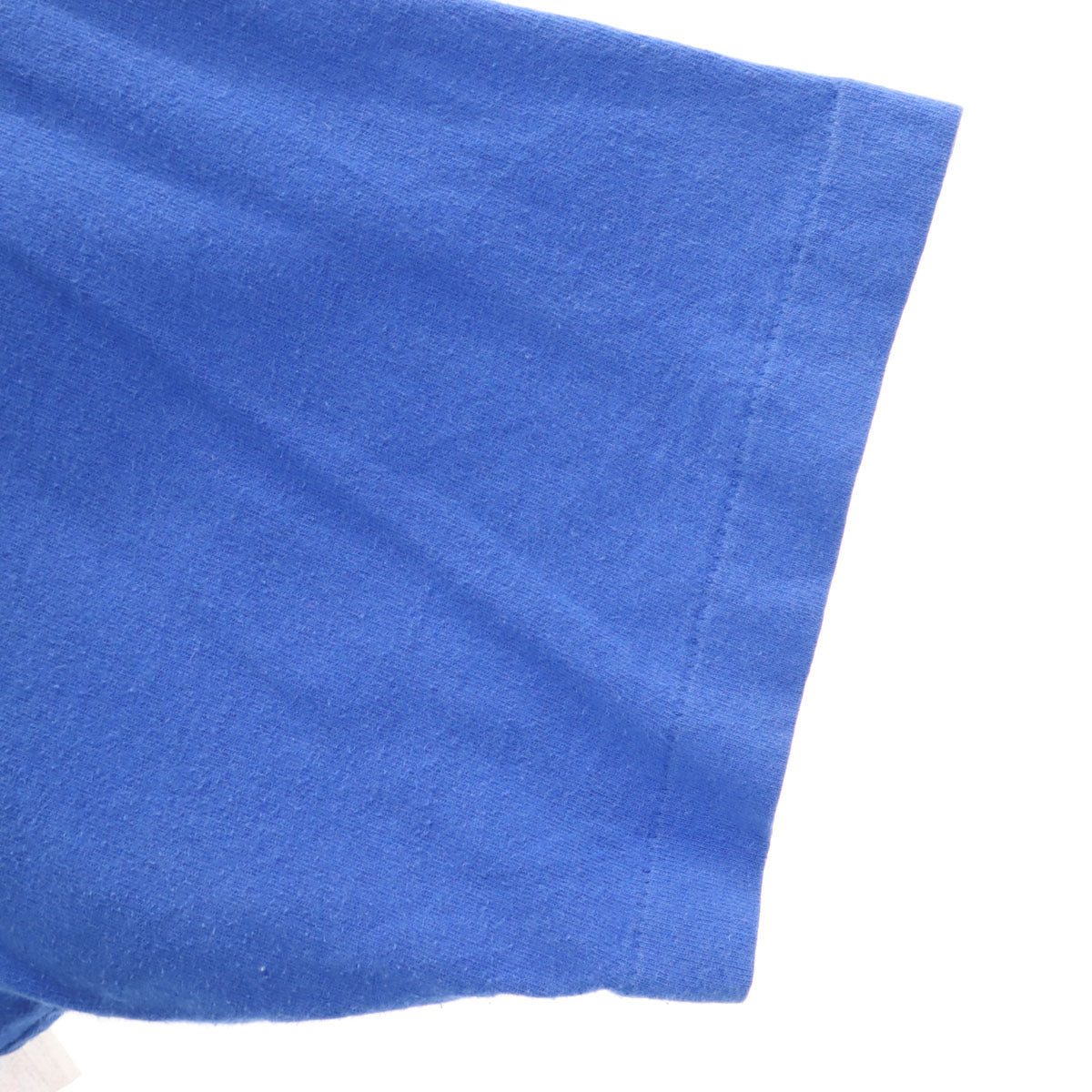 FRUIT OF THE LOOM フルーツオブザルーム 90s USA製 オールド バイク プリント 半袖 Tシャツ XL ブルー シングルステッチ メンズ