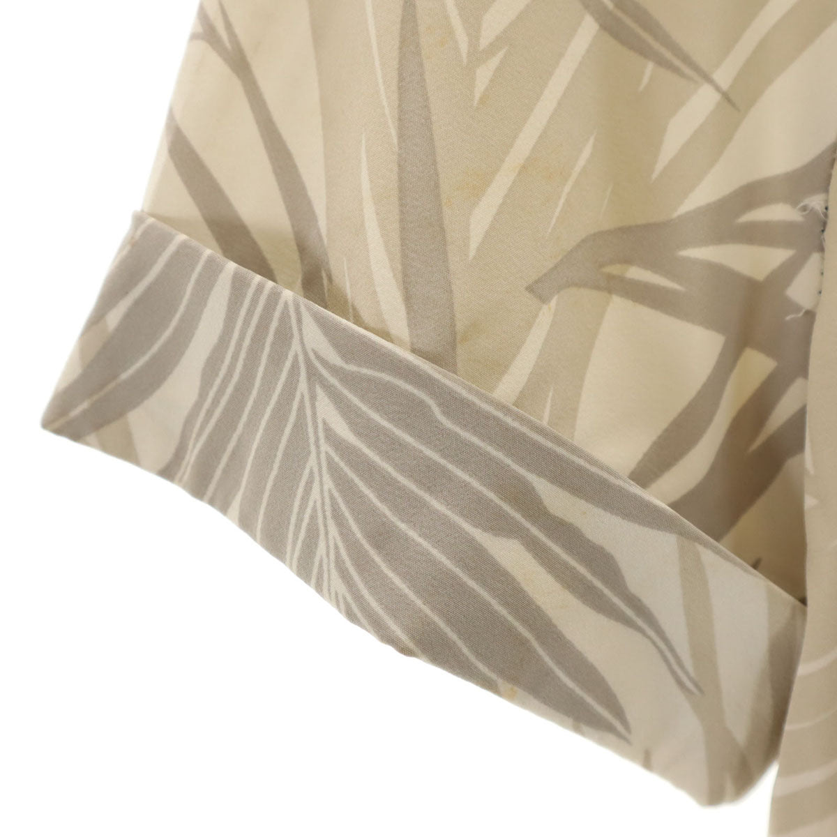 ARMANI EXCHANGE アルマーニエクスチェンジ 総柄 半袖 ミニワンピース XS グレー系 レディース