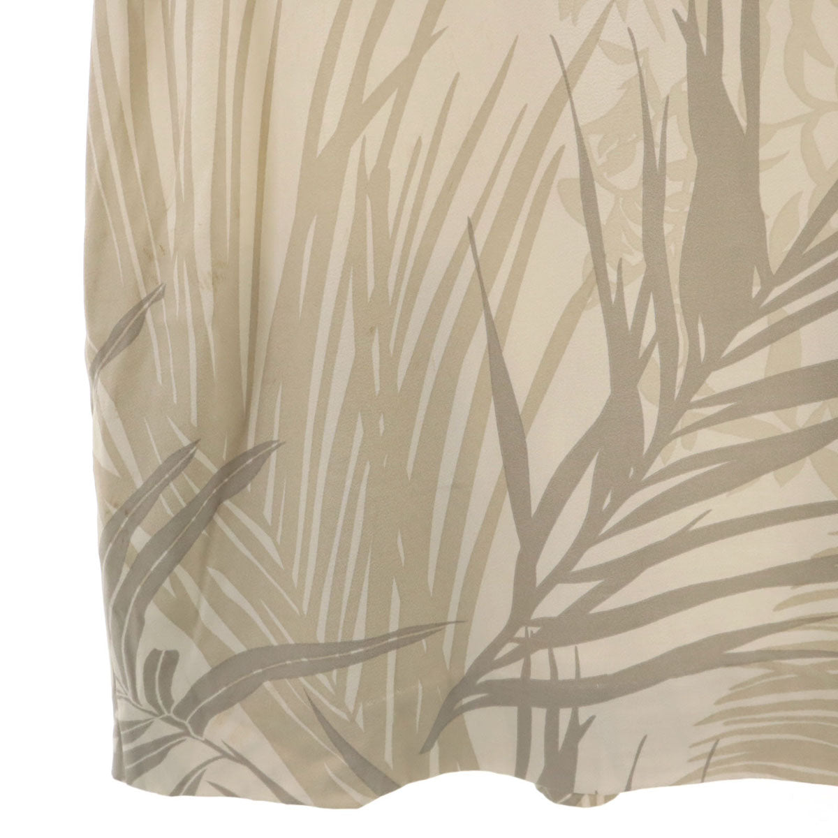 ARMANI EXCHANGE アルマーニエクスチェンジ 総柄 半袖 ミニワンピース XS グレー系 レディース