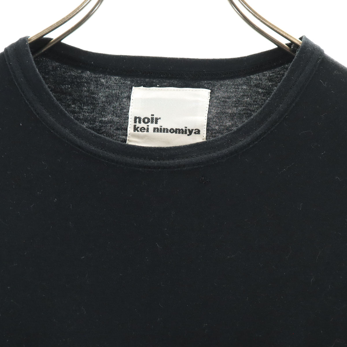 noir kei ninomiya ノワールケイニノミヤ 半袖 Tシャツ M 黒 パール レディース