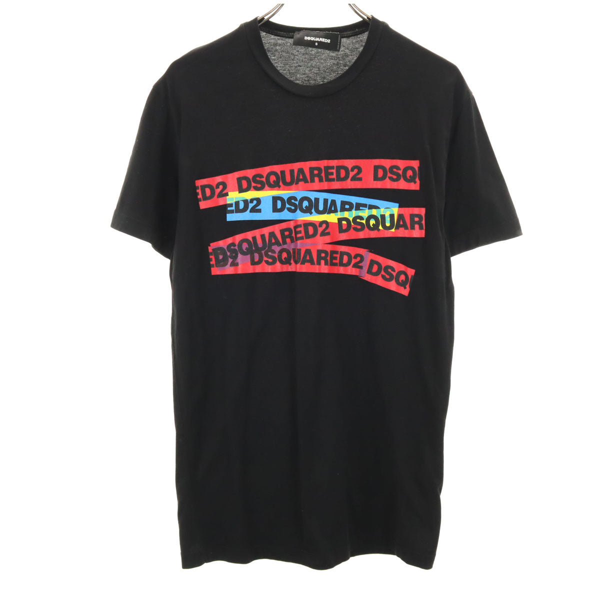 DSQUARED2 ディースクエアード 半袖 Tシャツ S ブラック メンズ
