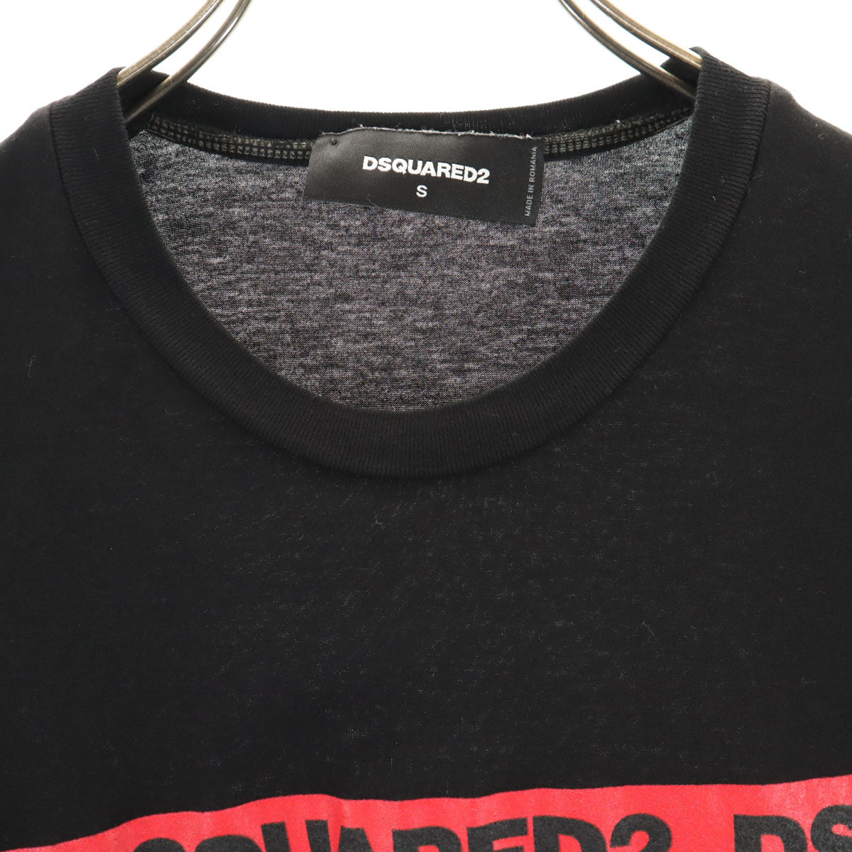 DSQUARED2 ディースクエアード 半袖 Tシャツ S ブラック メンズ