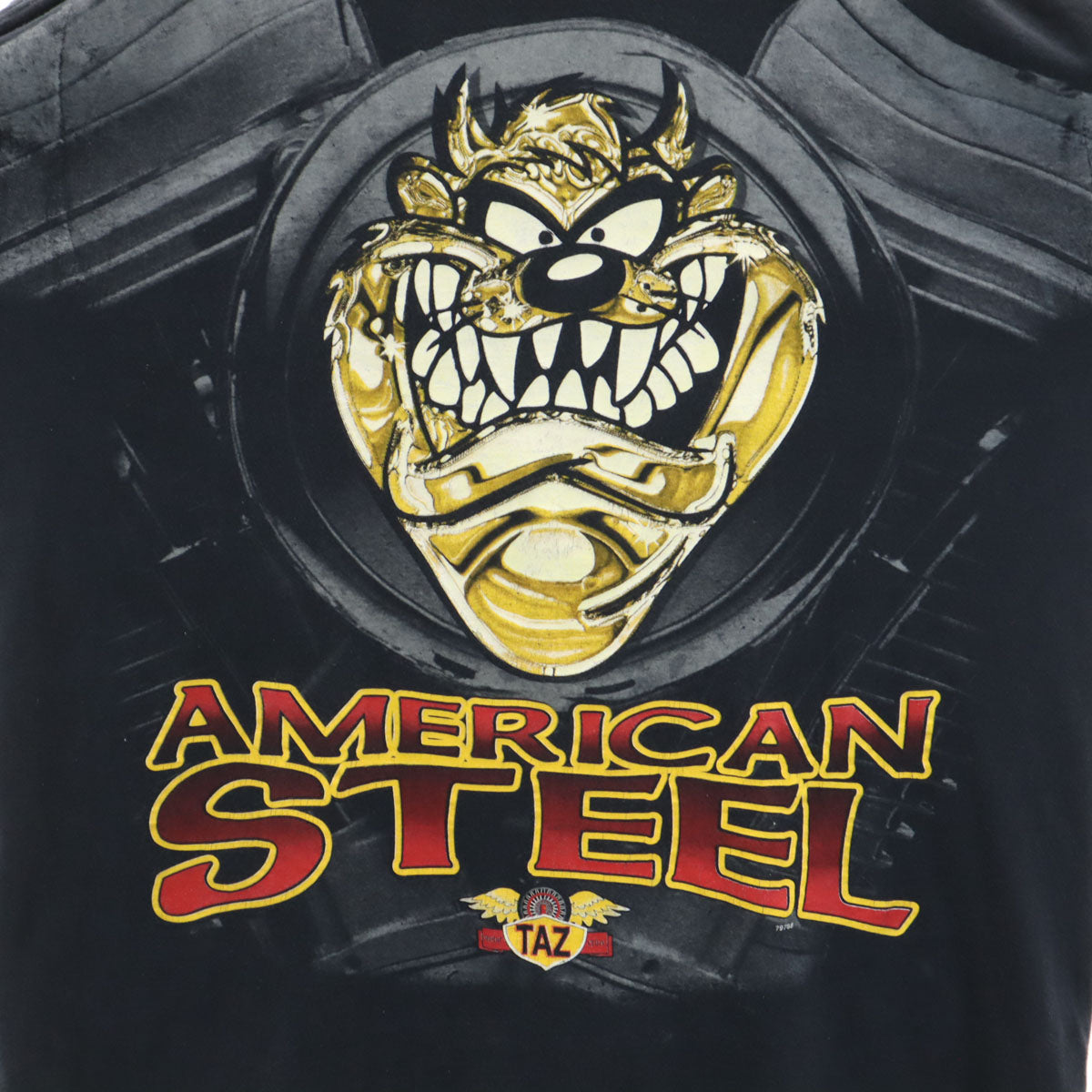 LOONEY TUNES ルーニーテューンズ USA製 タズマニアン・デビル 長袖 Tシャツ XL ブラック ロンT メンズ