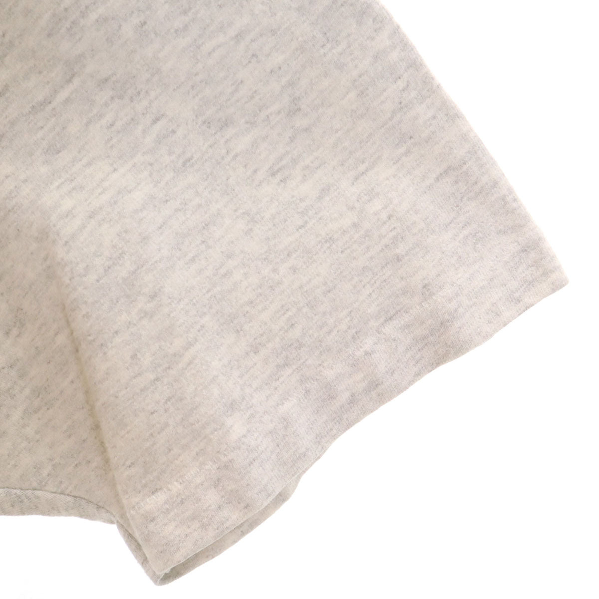 COTTON DELUXE コットンデラックス 90s USA製 オールド 半袖 ヘンリーネック Tシャツ XL グレー シングルステッチ メンズ