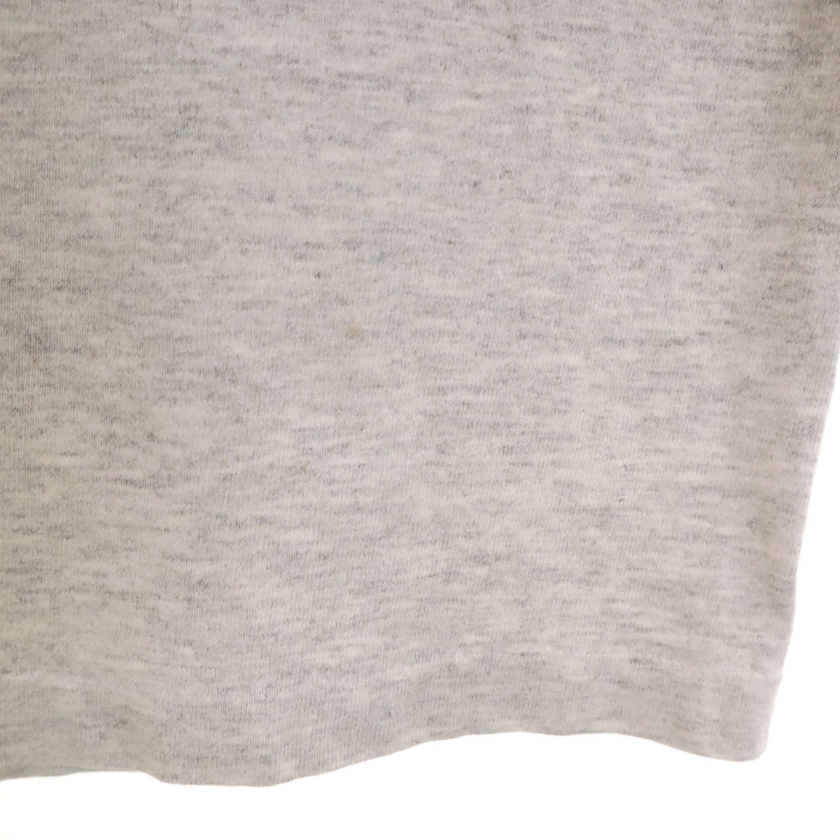 COTTON DELUXE コットンデラックス 90s USA製 オールド 半袖 ヘンリーネック Tシャツ XL グレー シングルステッチ メンズ