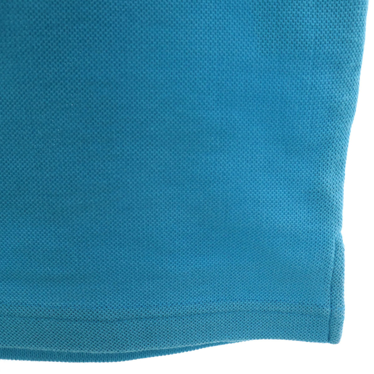 Jack Bunny!! ジャックバニー ゴルフ 半袖 ポロシャツ 6 ブルー系 鹿の子 メンズ