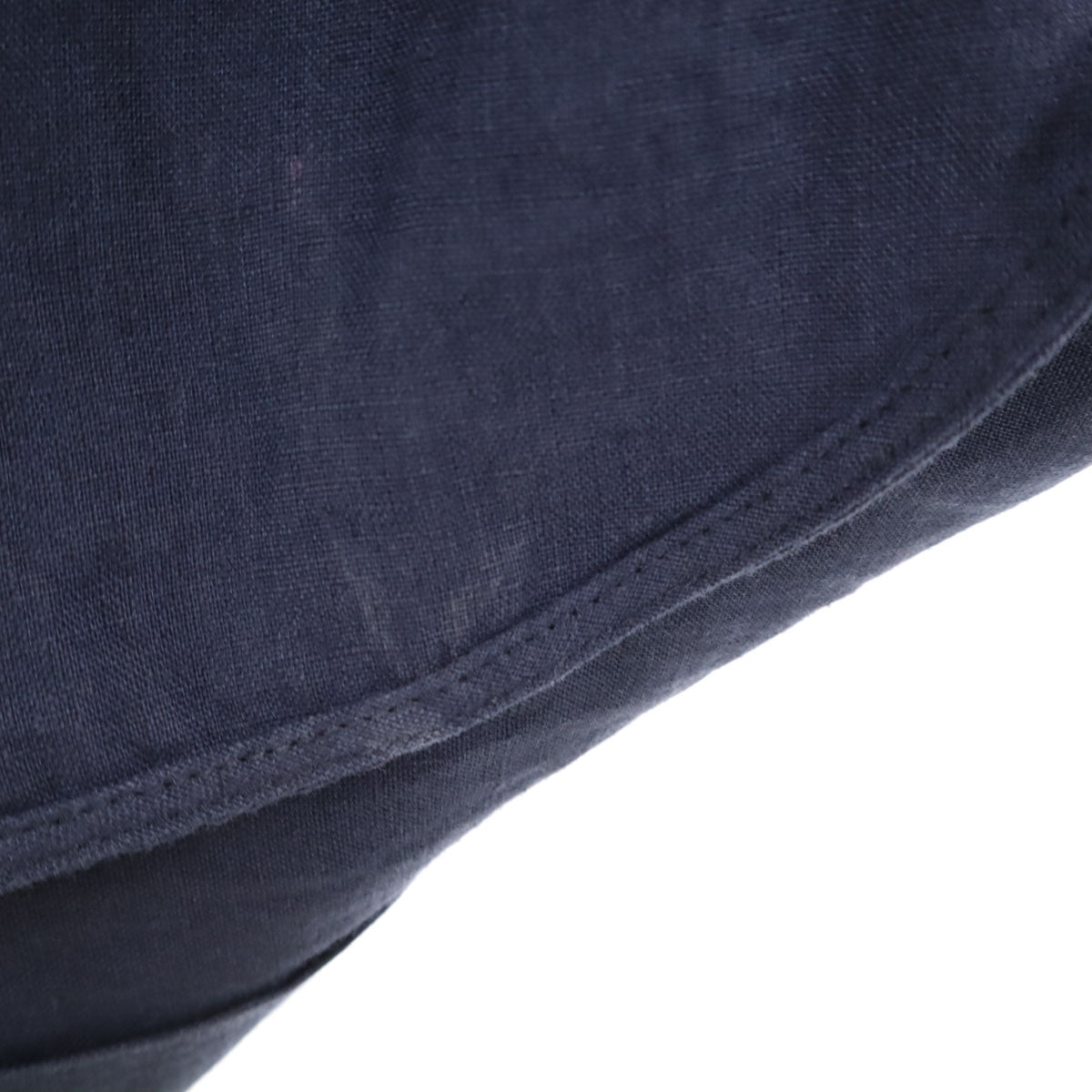 MAX MARA マックスマーラ イタリア製 リネン ノースリーブ シャツ 40 ネイビー レディース