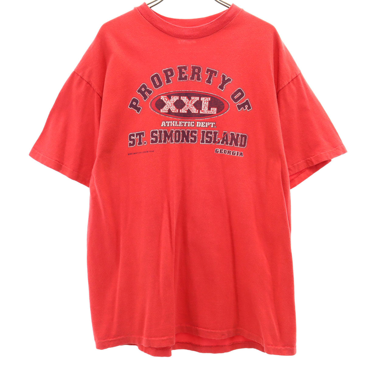 Hanes ヘインズ 90s BEEFY-T USA製 オールド 半袖 Tシャツ L レッド系 シングルステッチ メンズ