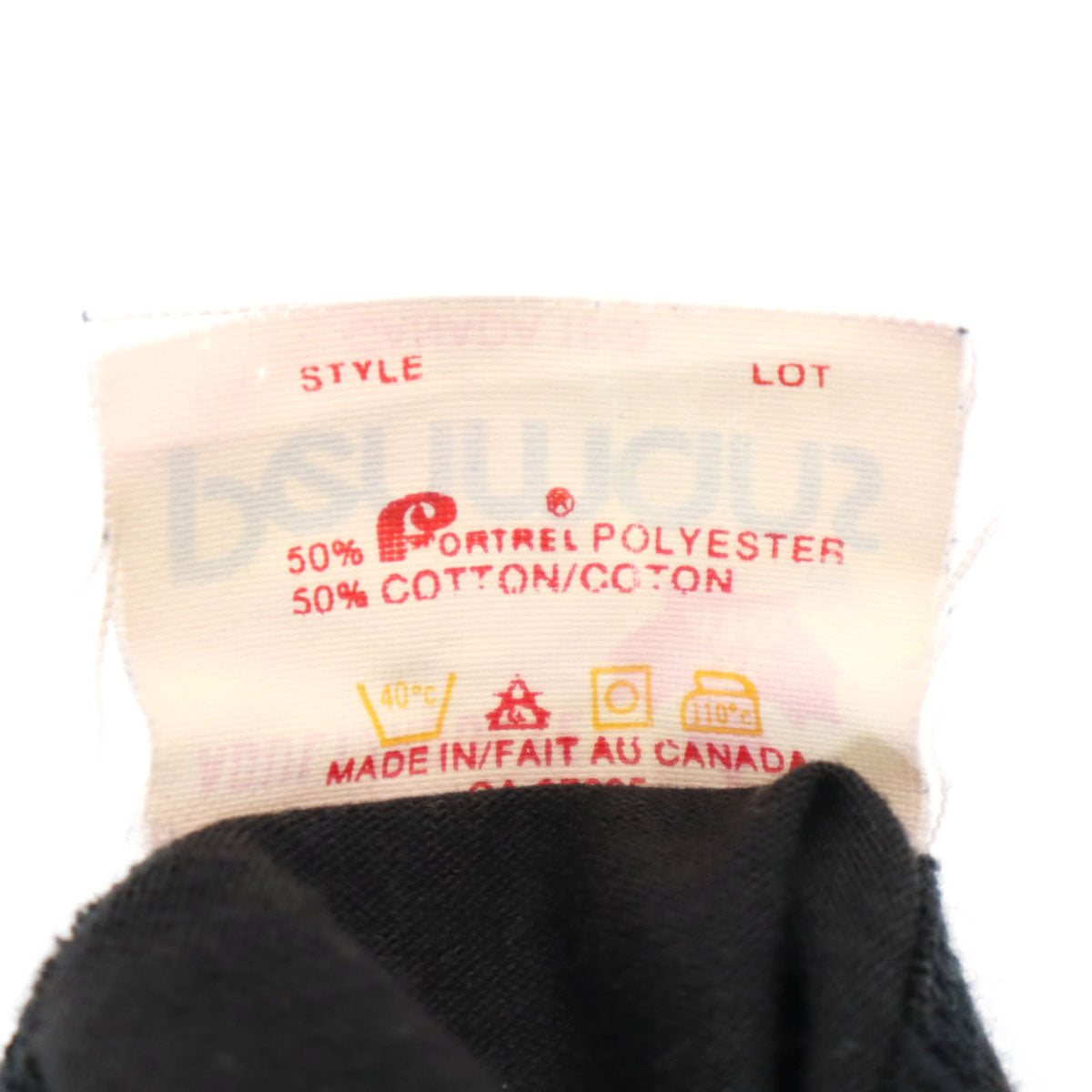 penmans ペンマンズ 90s オールド カナダ製 半袖 Tシャツ 4XL ブラック系 シングルステッチ ビッグサイズ メンズ