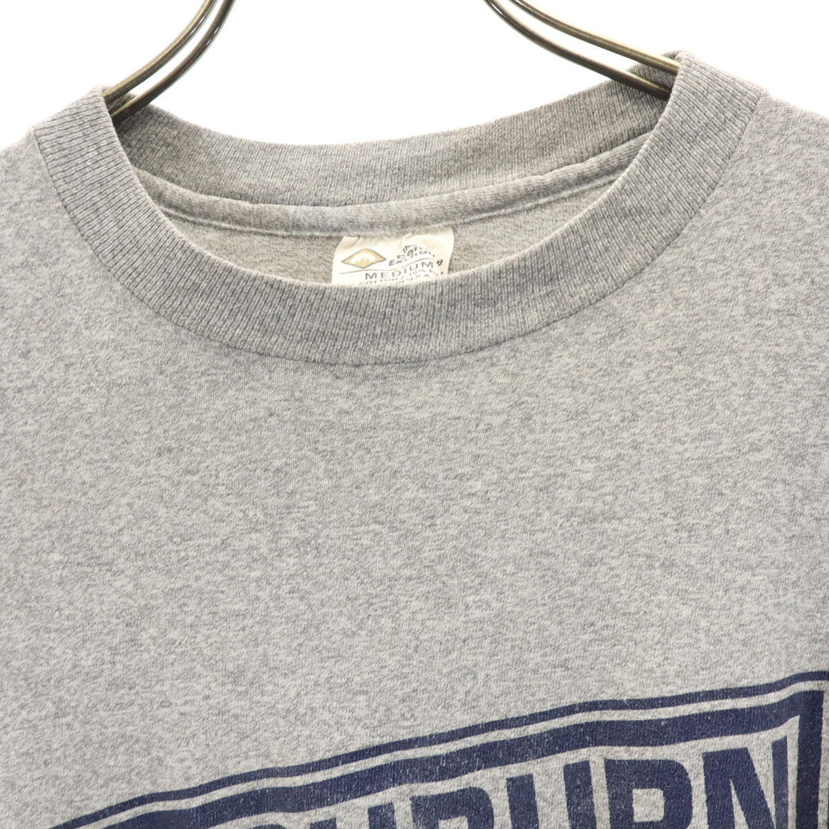 The Cotton Exchange ザコットンエクスチェンジ 90s USA製 オールド 半袖 Tシャツ M グレー系 シングルステッチ メンズ