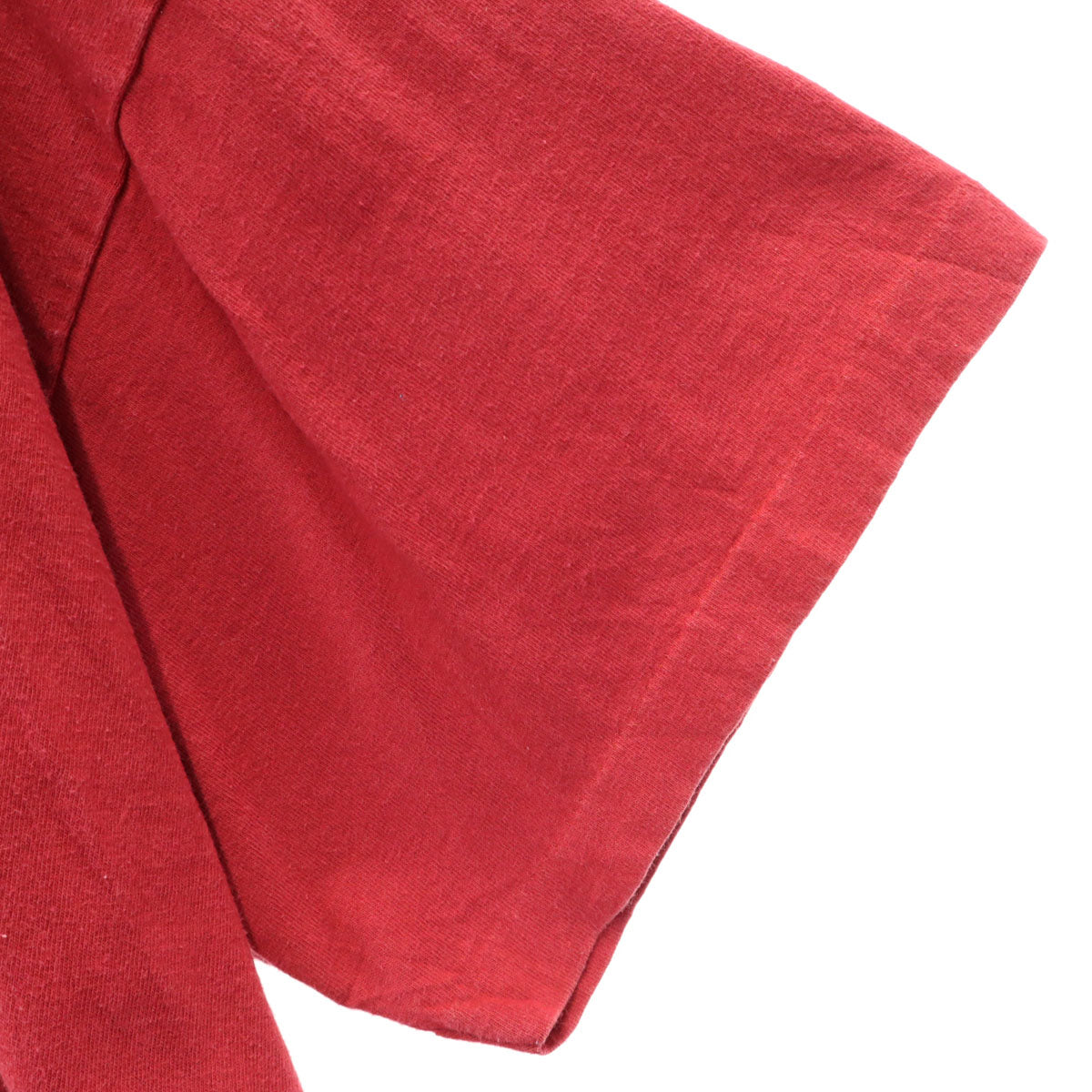 GREAT AMERICAN T-SHIRT FACTORY 90s USA製 オールド 半袖 Tシャツ レッド系 シングルステッチ バックプリント メンズ