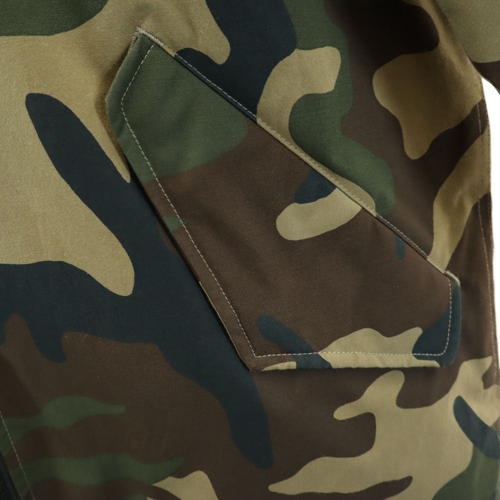 Levi's リーバイス カモフラ柄 ダウンジャケット M カーキ 迷彩 メンズ