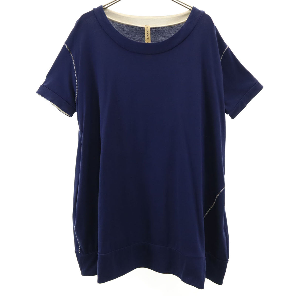 LIVIANA CONTI リビアナコンティ 半袖 カットソー 42 ネイビー レディース