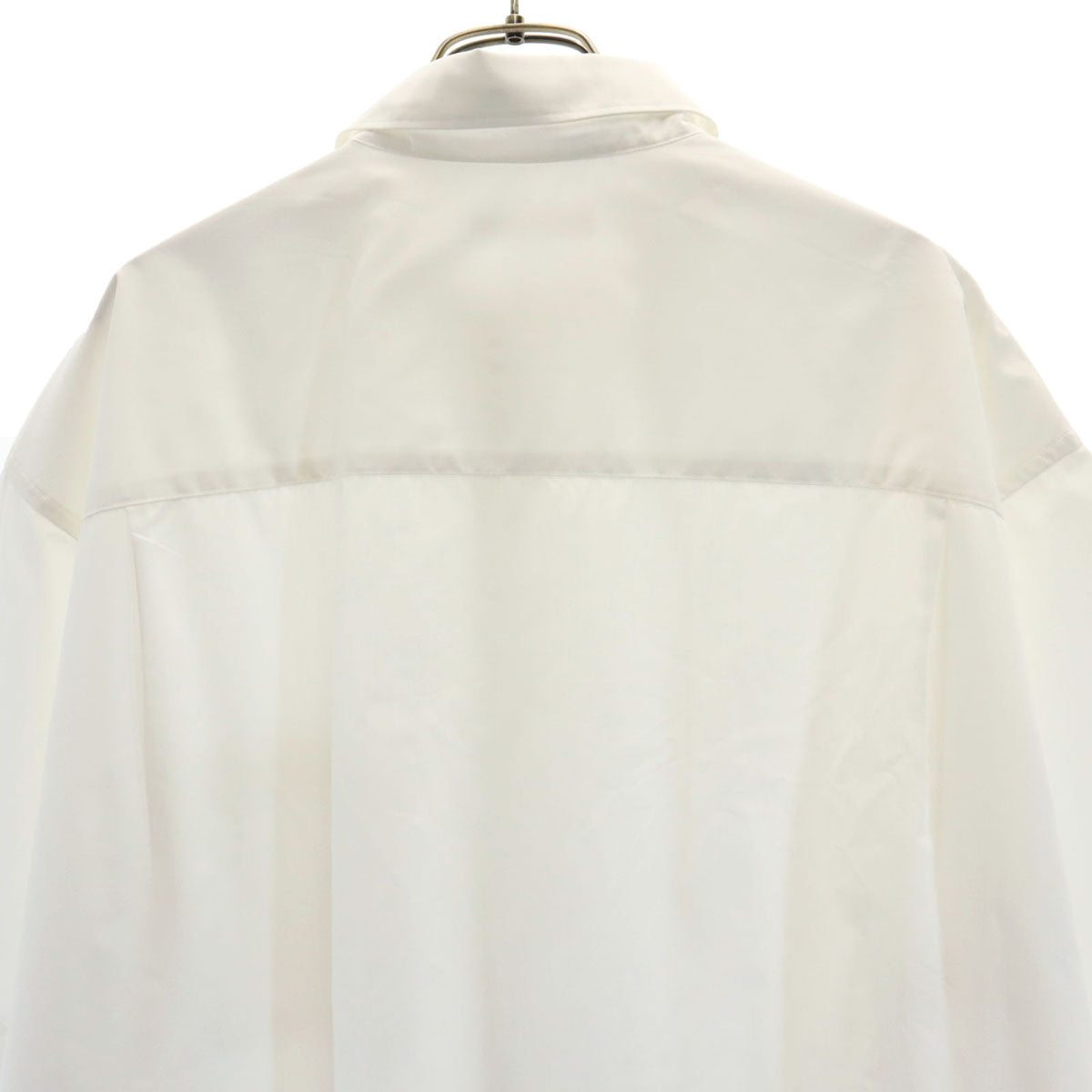 WYM ウィム 5分袖 シャツ M ホワイト メンズ