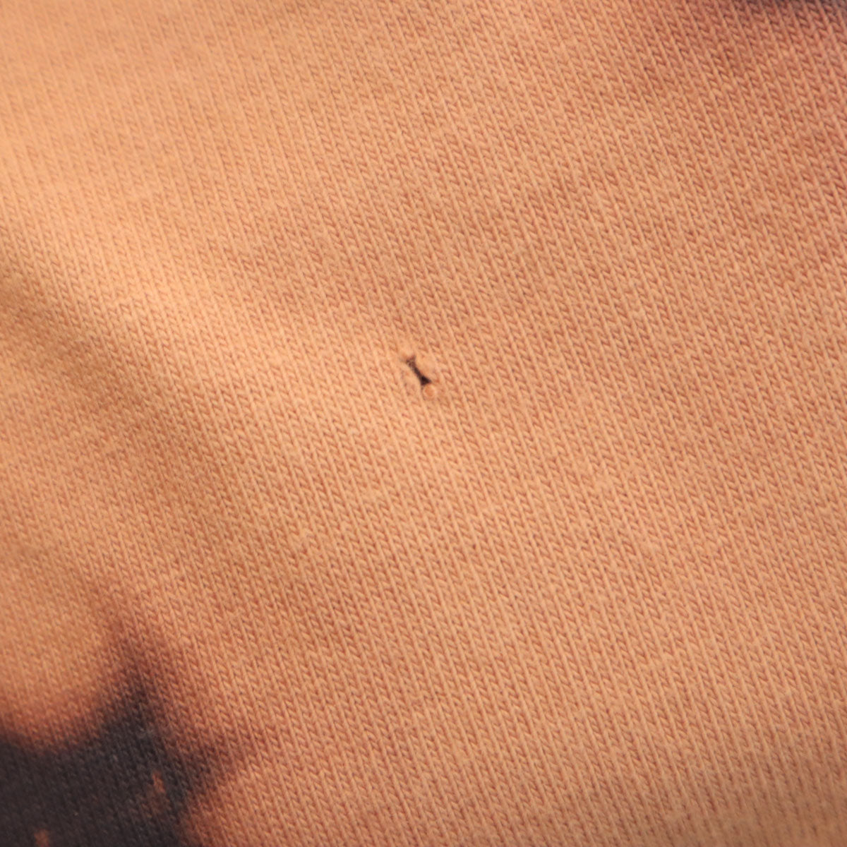 ICE CREAM アイスクリーム バックロゴ 半袖 染め加工 ディッパー Tシャツ L チャコールブラウン 花刺繍 メンズ