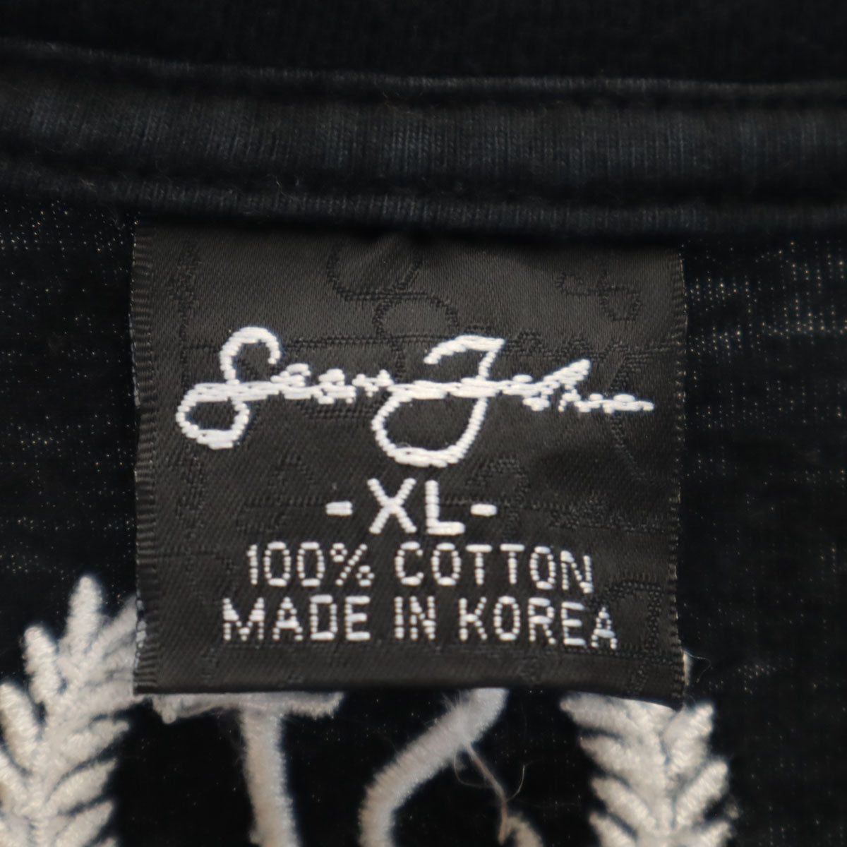 Sean John ショーンジョン 半袖 Tシャツ XL ブラック メンズ