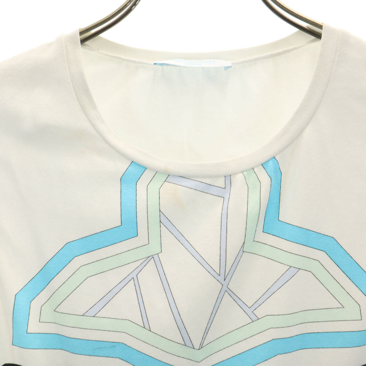 Emilio Pucci エミリオプッチ イタリア製 総柄 タンクトップ XS ホワイト レディース