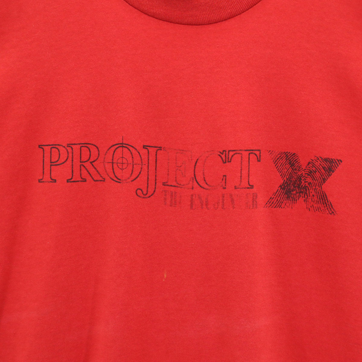 FRUIT OF THE LOOM BEST フルーツオブザルーム ベスト 90s USA製 オールド BOSE Project-X 半袖 Tシャツ XL レッド シングルステッチ 企業モノ メンズ