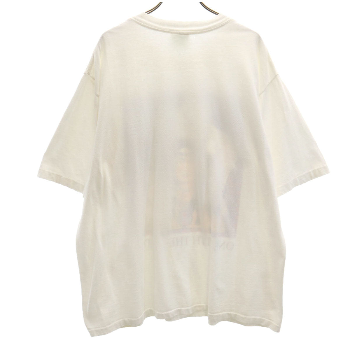 ECO SPORT エコスポーツ 90s オールド インディアン プリント 半袖 Tシャツ XL ホワイト シングルステッチ メンズ