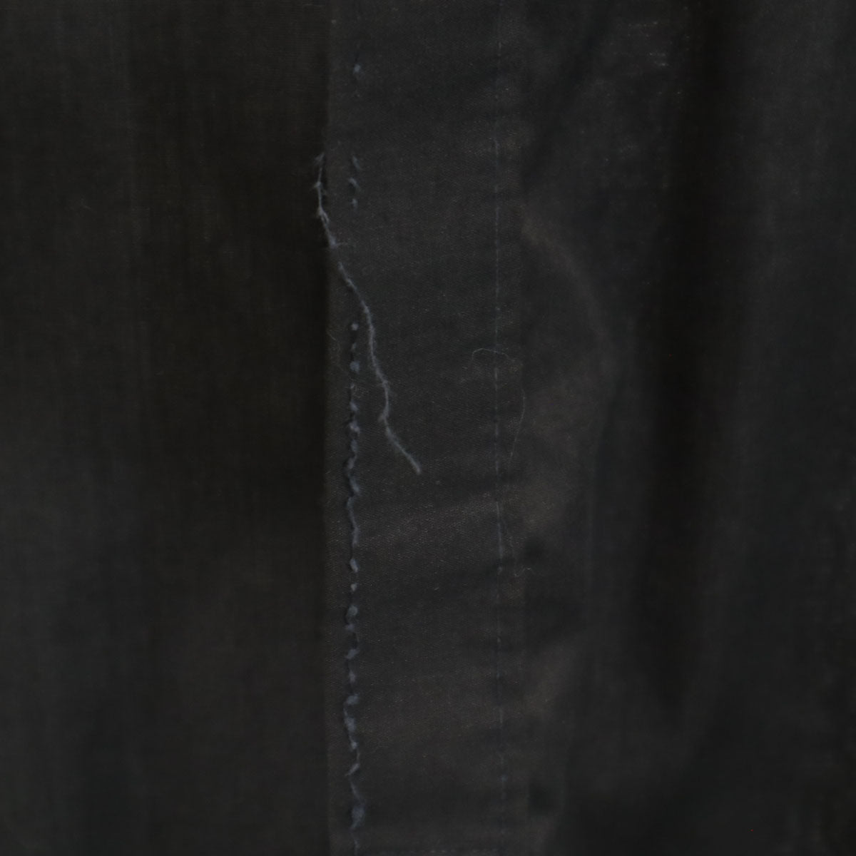 CUSTOM TAILORED カスタムテーラード 70s 80s ヴィンテージ 半袖 シャツ チャコール 比翼 メンズ