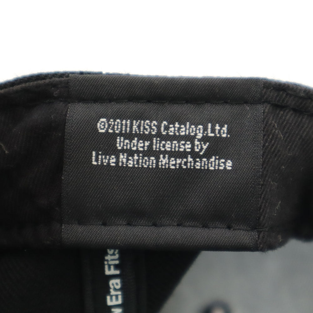 ニューエラ ライヴネーション コラボ KISS キャップ ブラック NEW ERA x Live Nation バンド スナップバック メンズ