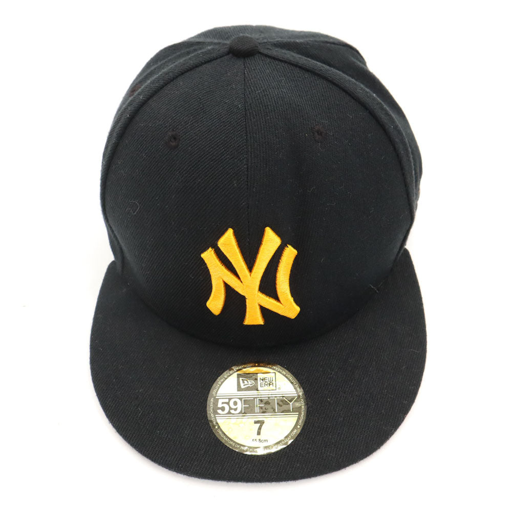 NEW ERA ニューエラ ウールブレンド 59FIFTY キャップ ブラック GENUINE MERCHANDISE メンズ