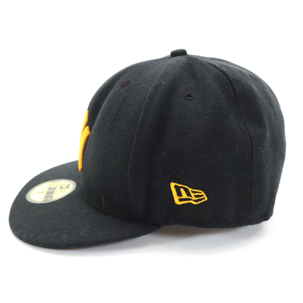 NEW ERA ニューエラ ウールブレンド 59FIFTY キャップ ブラック GENUINE MERCHANDISE メンズ