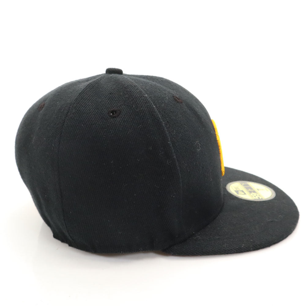 NEW ERA ニューエラ ウールブレンド 59FIFTY キャップ ブラック GENUINE MERCHANDISE メンズ