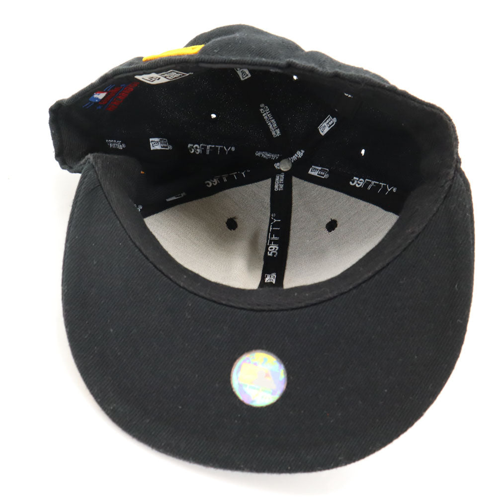 NEW ERA ニューエラ ウールブレンド 59FIFTY キャップ ブラック GENUINE MERCHANDISE メンズ