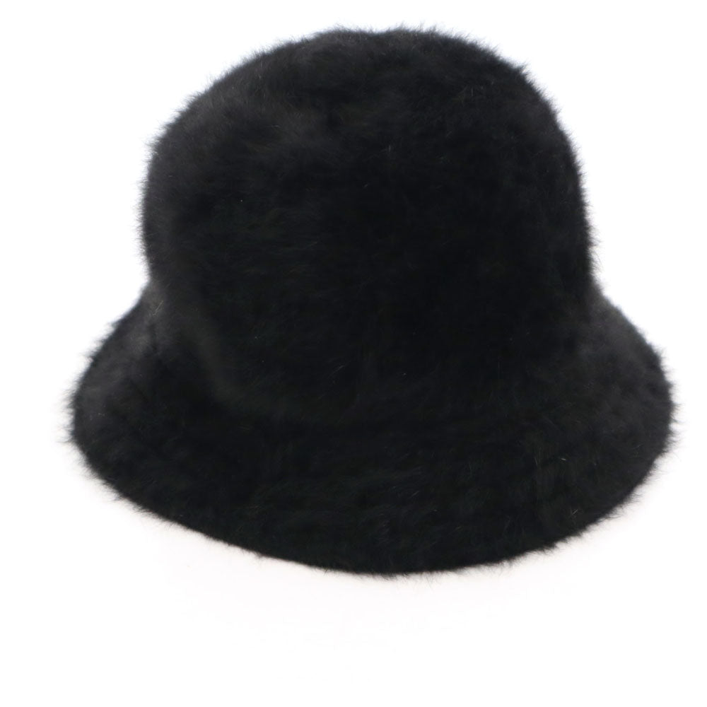 KANGOL カンゴール アンゴラブレンド ファー ハット ブラック メンズ