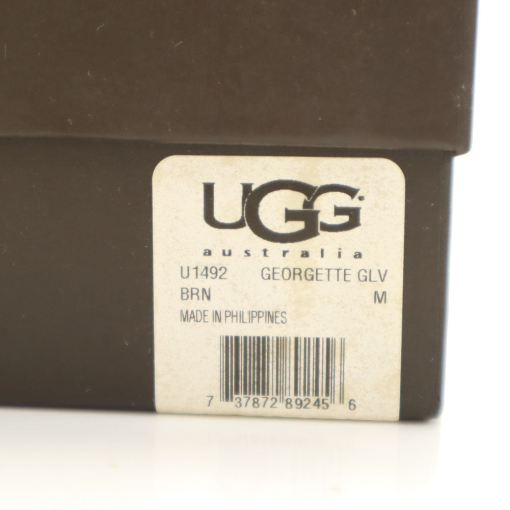 UGG アグ グローブ 手袋 M グリーン 箱付き レディース