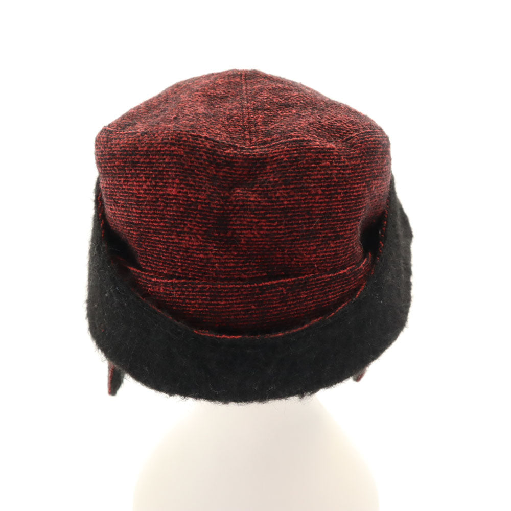 シラノブロス 日本製 カシラ コラボ フライト キャップ レッド系 T BROS & CO. x CA4LA 帽子 ジェット 2WAY メンズ