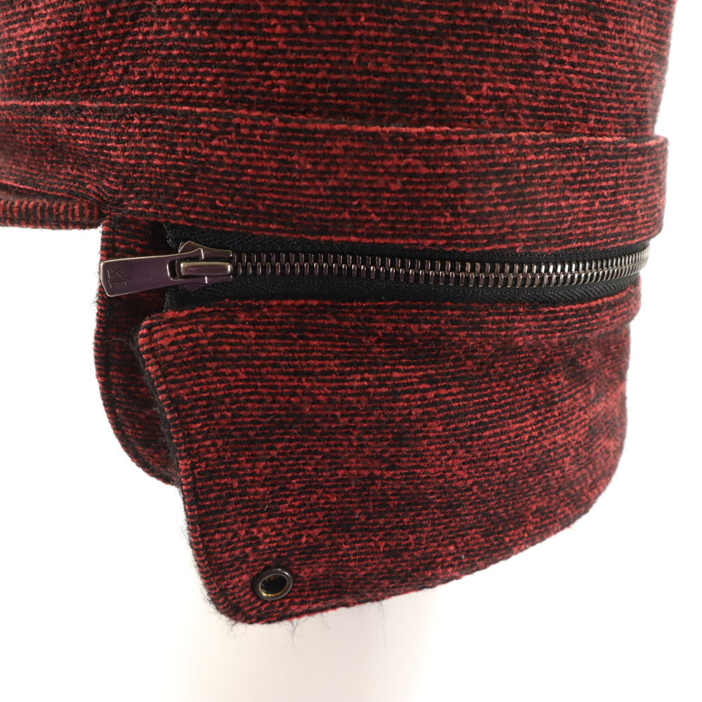 シラノブロス 日本製 カシラ コラボ フライト キャップ レッド系 T BROS & CO. x CA4LA 帽子 ジェット 2WAY メンズ