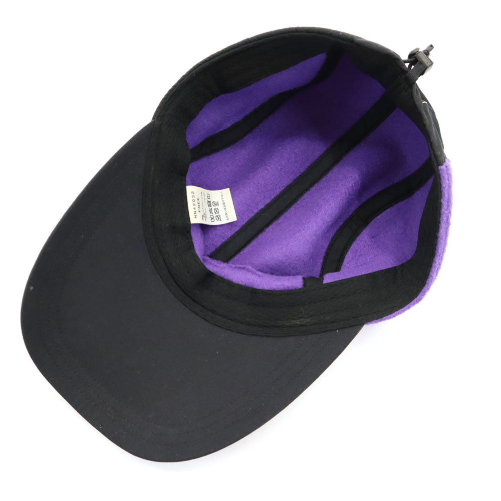 ノースフェイス NN42033 デナリ キャップ FREE パープル系 THE NORTH FACE フリース 帽子 5パネル アウトドア メンズ