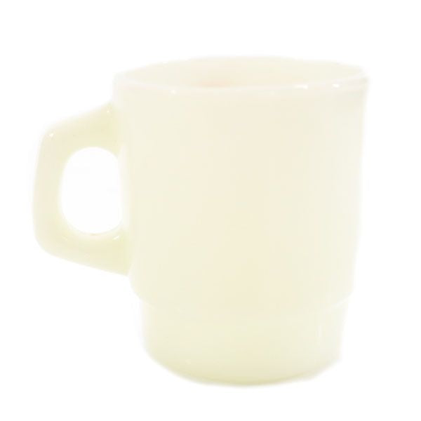 ファイヤーキング 60s 70s USA製 アンカーホーキング ミルクガラス マクドナルド ヴィンテージ マグカップ ホワイト系 オールド メンズ