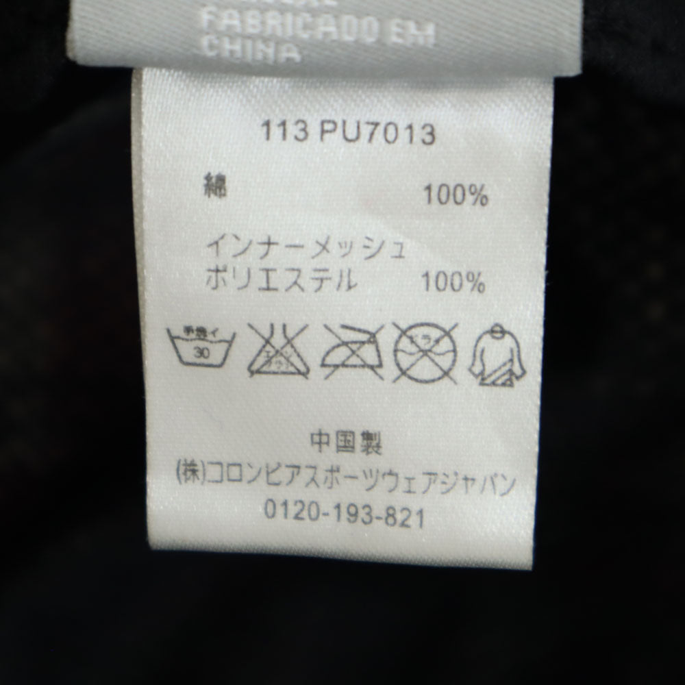 Columbia コロンビア アウトドア チェック柄 ブーニー ハット S/M 赤系 メンズ