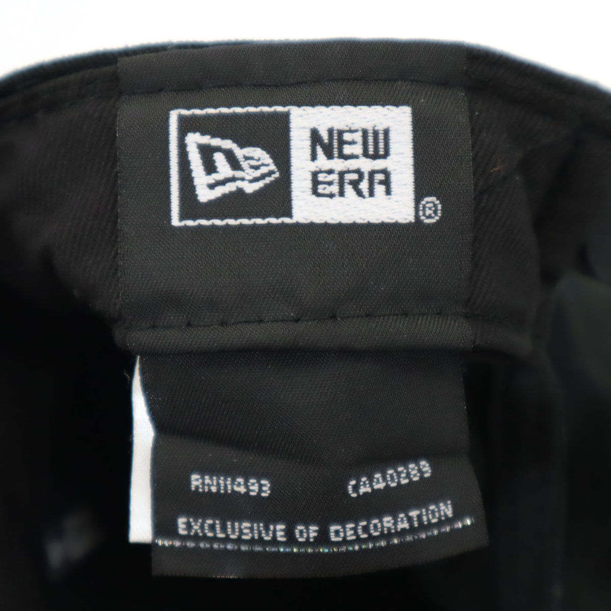 NEW ERA ニューエラ ロゴ キャップ ブラック スナップバック メンズ