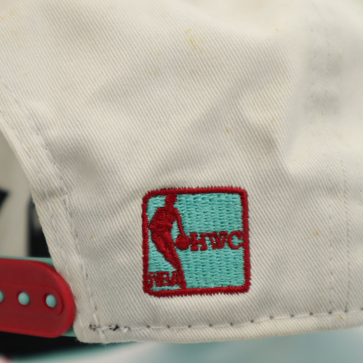 NEW ERA ニューエラ 9FIFTY キャップ ONE SIZE ホワイト×レッド NBA スナップバック メンズ