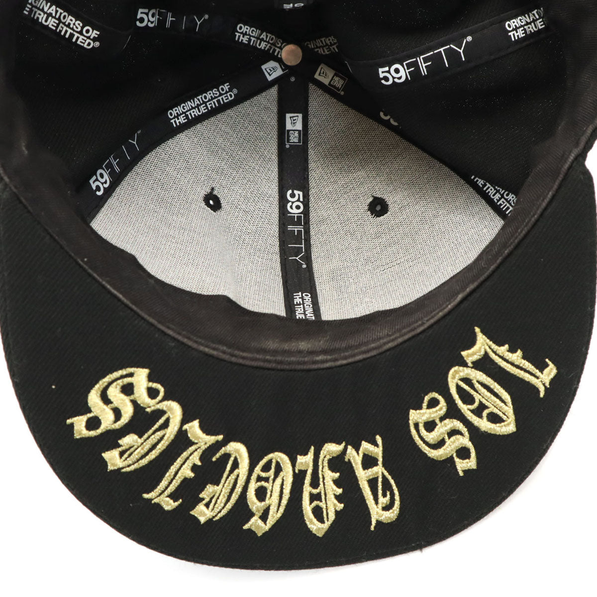 NEW ERA ニューエラ 59fifty ロサンゼルスドジャース ウール ウール キャップ 7 3/8 ブラック メンズ