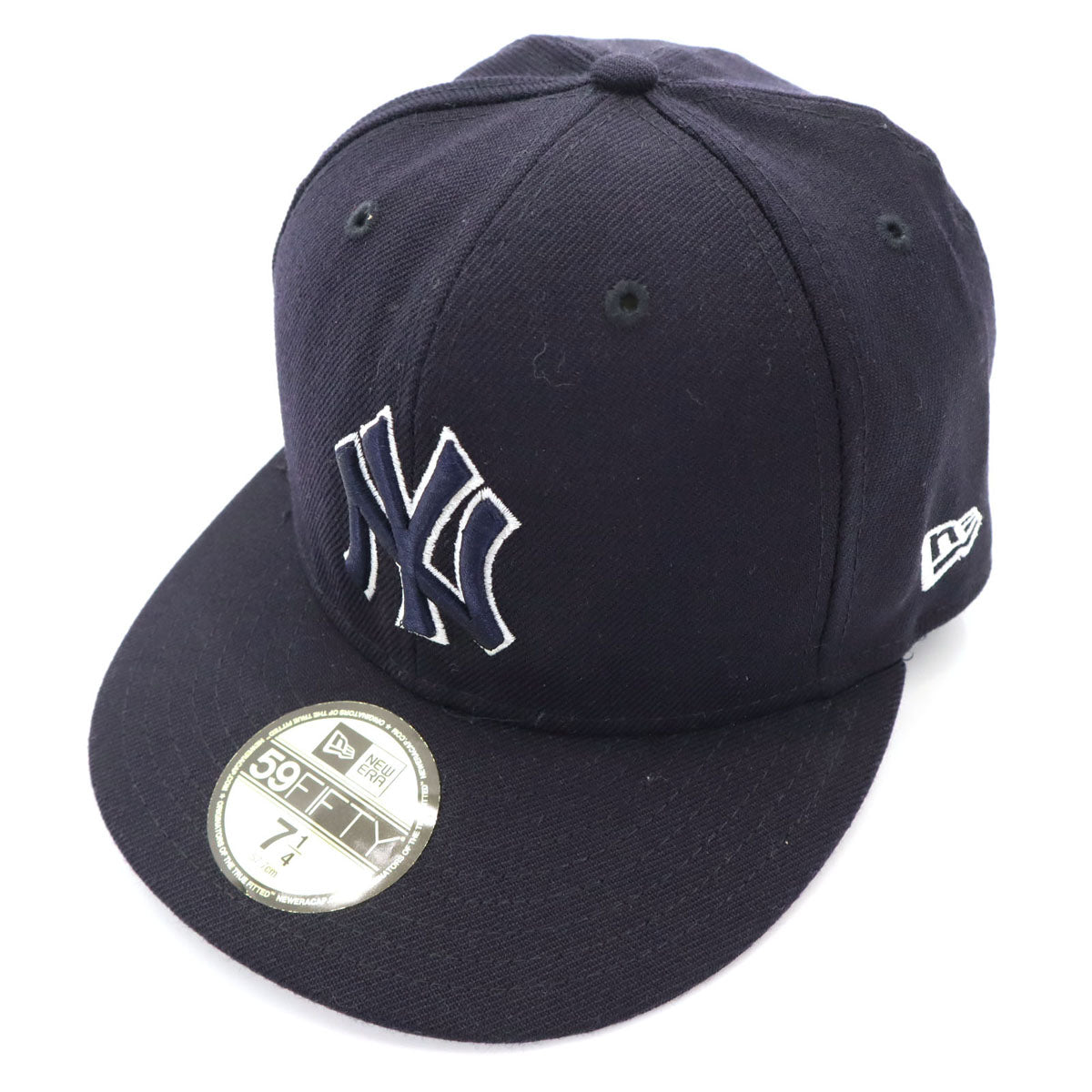 NEW ERA ニューエラ 59FIFTY ニューヨークヤンキース ウール キャップ 7 1/4 ブラック メンズ