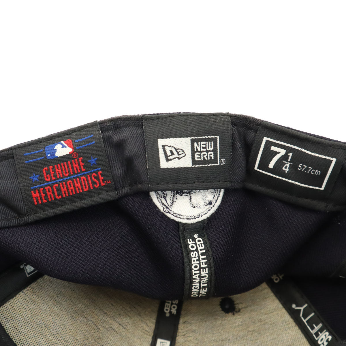 NEW ERA ニューエラ 59FIFTY ニューヨークヤンキース ウール キャップ 7 1/4 ブラック メンズ