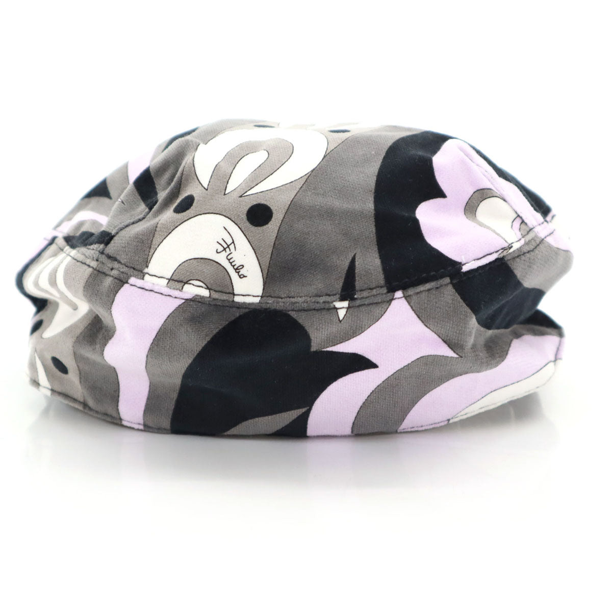 Emilio Pucci エミリオプッチ イタリア製 総柄 ハンチング 2 帽子 レディース