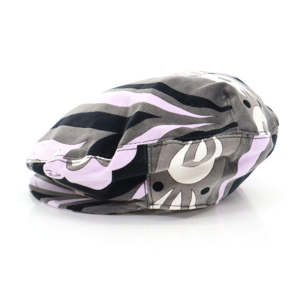 Emilio Pucci エミリオプッチ イタリア製 総柄 ハンチング 2 帽子 レディース