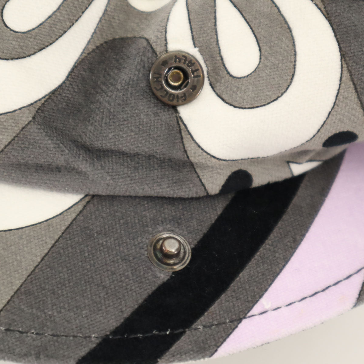 Emilio Pucci エミリオプッチ イタリア製 総柄 ハンチング 2 帽子 レディース