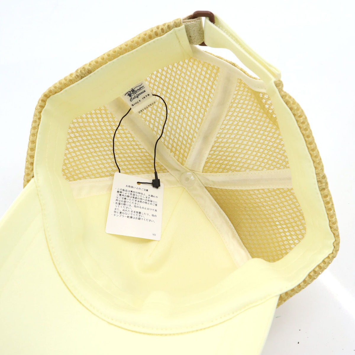 未使用 Ron Herman ロンハーマン 日本製 メッシュ キャップ F クリーム 帽子 キッズ